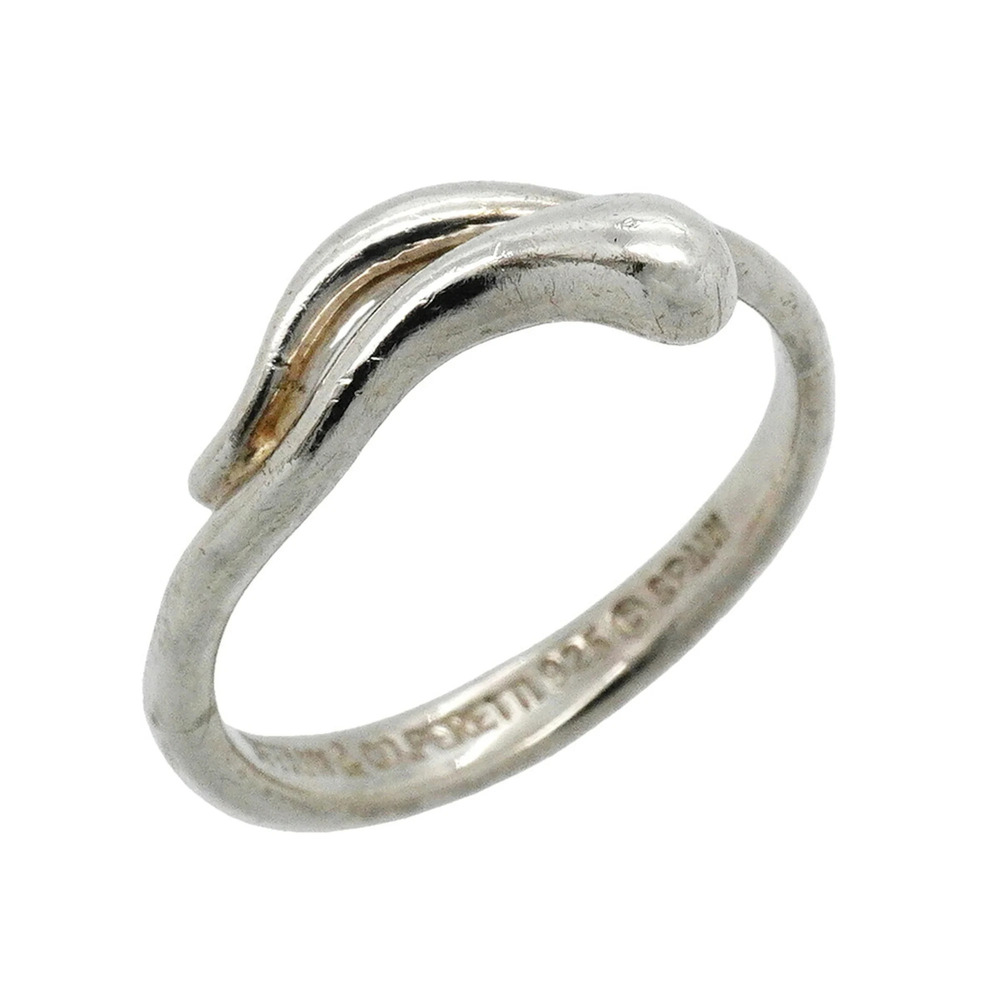Tiffany & Co. Teardrop Ring, Sterling Silver 925, Size 11, Women's